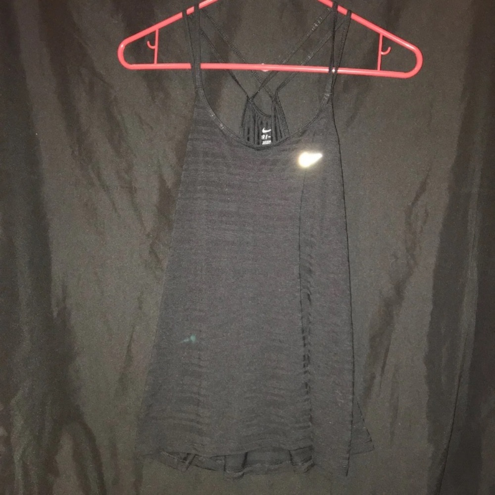 Black nike tank top